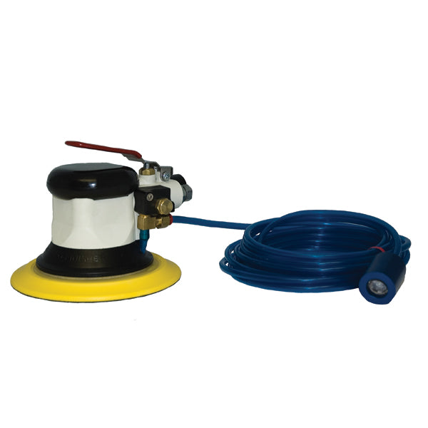 Industrial Water Sander- Random Orbital 3/16 offset - Siphons from a ...